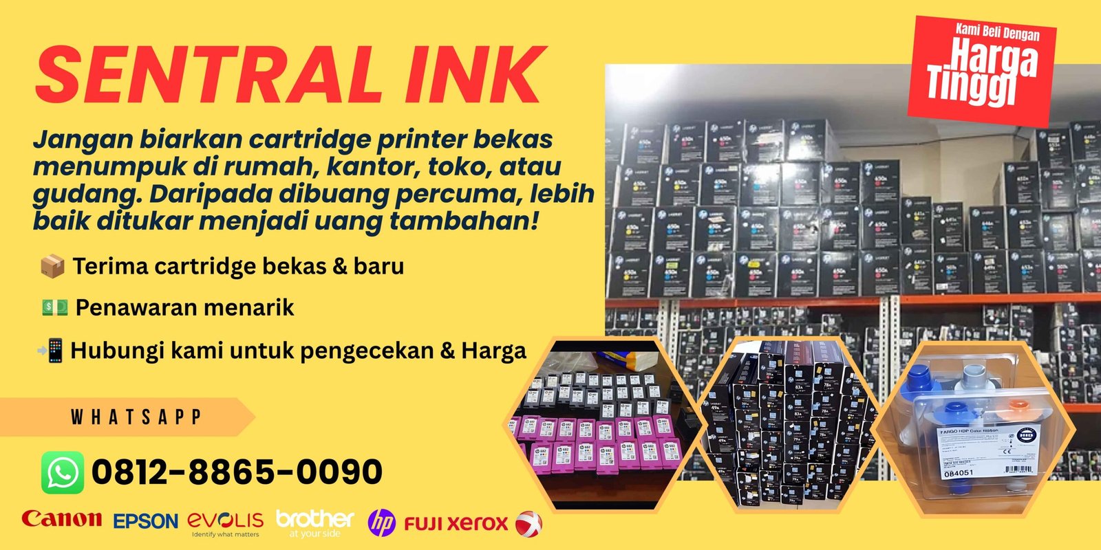 jual beli tinta bekas